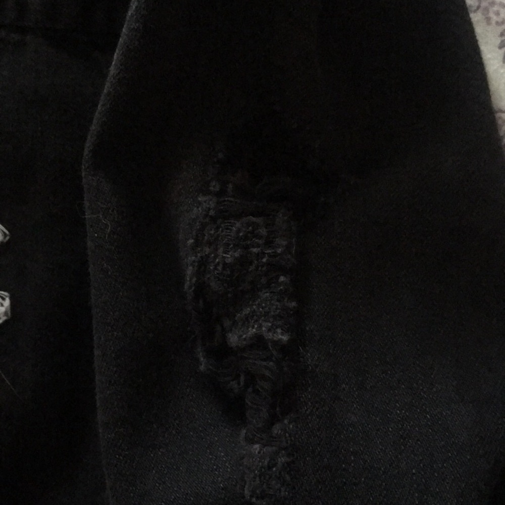 American Eagle Distressed Button Down - image 7